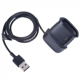 Cablu de Incarcare AKYGA AK-SW-24 Fitbit Versa 2 1m Negru