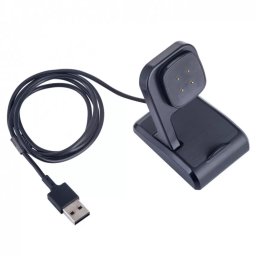 Cablu de Incarcare AKYGA AK-SW-26 Fitbit Versa 3 / Sense 1m Negru