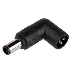 Adaptor DC AKYGA AK-SC-M12 HP/Compaq 7.4 x 5.0mm + Pin 18.5V pentru Incarcator Universal Negru