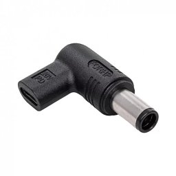 Adaptor Alimentare AKYGA AK-ND-C07 USB Type C la DC 7.4 x 5.0mm + Pin HP / Compaq M-T 18.5V-20V / 100W Negru