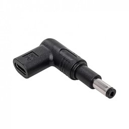 Adaptor Alimentare AKYGA AK-ND-C13 USB Type C la DC 4.8 x 1.7mm M-T 18.5V-20V / 100W Negru