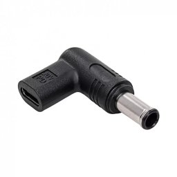 Adaptor Alimentare AKYGA AK-ND-C14 USB Type C la DC 6.5 x 4.4mm M-T 18.5V-20V / 100W Negru