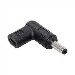 Adaptor Alimentare AKYGA AK-ND-C17 USB Type C la DC 4.8 x 1.7mm M-T 18.5V-20V / 100W Negru