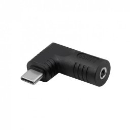 Adaptor AKYGA AK-ND-D14 USB Type C la DC 3.5 x 1.35mm 65W T-M Negru