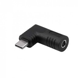 Adaptor AKYGA AK-ND-D13 USB Type C la DC 4.5 x 3.0mm + Pin 65W T-M Negru