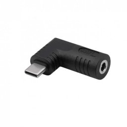 Adaptor AKYGA AK-ND-D12 USB Type C la DC 4.0 x 1.35mm 65W T-M Negru