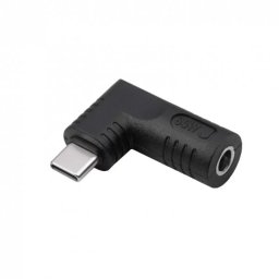 Adaptor AKYGA AK-ND-D10 USB Type C la DC 4.8 x 1.7mm 65W T-M Negru