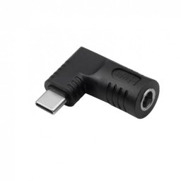 Adaptor AKYGA AK-ND-D08 Type C la DC 5.5 x 1.7mm 65W T-M Negru