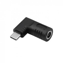 Adaptor AKYGA AK-ND-D16 USB Type C la DC 6.0 x 4.4 mm + Pin 65W T-M Negru
