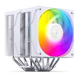 Cooler Procesor Jonsbo CR-3000E Dual-Tower ARGB 260W TDP Alb