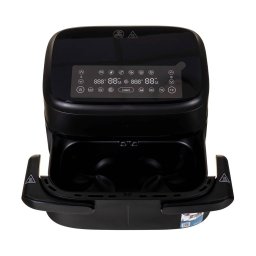 Friteuza Philips 1000 Series NA150/00 Double 7.1L 2450W Aer Cald Negru