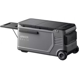 Frigider Portabil Anker Solix EverFrost 2 Powered Cooler Dual Zone 58L cu Baterie Inclusa 288Wh Clasa C Gri