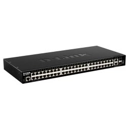 Switch D-Link DGS-1520-52 Smart Managed 48 Porturi Gigabit 2x 10GBase-T 2x 10G SFP+ Negru