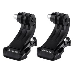 Suport J-Hook PULUZ PU20 pentru Camere Video de Actiune DJI / GoPro / Insta360 2 Bucati Negru