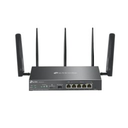 Router Wireless TP-Link AX3000 VPN ER706WP-4G 4x LAN/WAN 1x SFP 1x WAN Dual Band IPv6 574+2402Mbps Negru