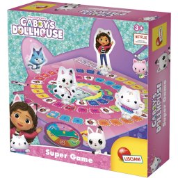 Joc de Societate LISCIANI Gabby's Dollhouse Varsta 3 Ani+ Multicolor