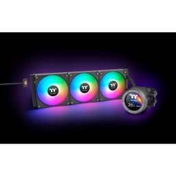 Thermaltake TH360 V2 Ultra EX ARGB CPU All-In-One Liquid Cooler, water cooling (black)