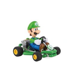 Jucarie Carrera RC 2.4GHz Mario Kart Pipe Kart, Luigi