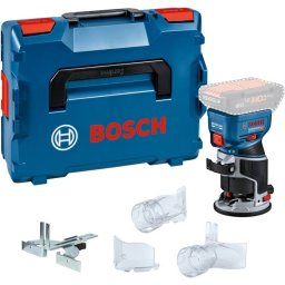 Bosch Bosch Powertools cordless edge router GKF 18V-8 Professional solo, 18Volt (blue/black, without battery and charger, in L-BOXX)