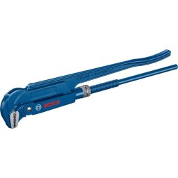 Bosch Bosch Powertools plumbing corner pipe wrench 90Â° Professional 420mm, pipe / water pump pliers (blue, gripping jaw position 90Â°)