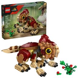 LEGO Jurassic World 76970 Puiul de Dinozaur Dolores: Aquilops 339 Piese Varsta 7 Ani+ Multicolor