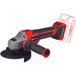 Polizor Unghiular Einhell fara Fir Professional TP-AG 18/125 CE Q Li Rosu-Negru