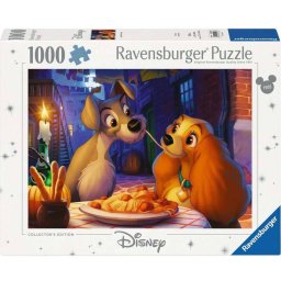 Puzzle Ravensburger Disney Collector's Edition Lady and the Tramp 1000 piese