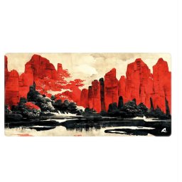 Mousepad Sharkoon SKILLER SGP40 D11 Gaming Mouse Pad (Red/Multicolor)