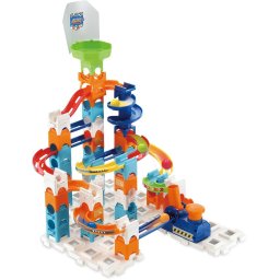 Set de Constructie Vtech Marble Rush Adventure S100 cu 62 Piese si 5 Bile Varsta 4 Ani+ Multicolor