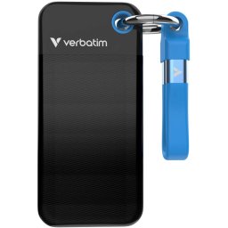 SSD Extern Verbatim Pocket 1TB USB-C Black Blue