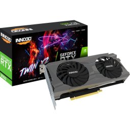 Placa Video INNO3D GeForce RTX 3050 Twin X2 6GB GDDR6 96-bit