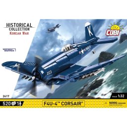 Set de Constructie Cobi F4U-4 Corsair 520 Piese Varsta 8 Ani+ Albastru