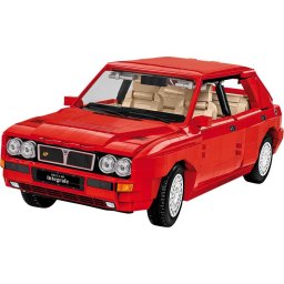 Set Constructii Cobi Lancia Delta HF Integrale 10 Ani+ Rosu