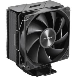 FSP Fortron NP5 BLACK, CPU cooler (black, 120 mm)