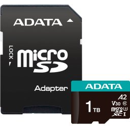 Card de Memorie ADATA 1TB microSDXC Clasa 10 + Adaptor SD
