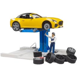 Jucarie BRUDER Car Service Center 4+ Ani