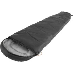 Sac de dormit Easy Camp Sleeping Bag Starling Mummy Black 8Â°C (black/grey, model 2025)