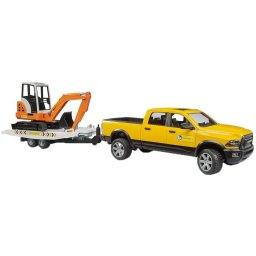 Jucarie BRUDER RAM Rental Service Mini Excavator 4+ Ani