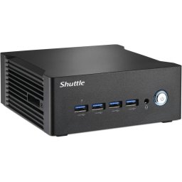 Barebone Shuttle XPC nano NA10H7 Fara RAM Fara Stocare Negru