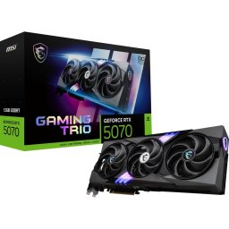 Placa Video MSI GeForce RTX 5070 12G GAMING TRIO OC DLSS 4