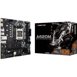 Placa de baza Biostar A620MS (black) - Socket AM5
