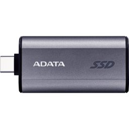 SSD Extern ADATA External SSD SC750 500 GB, black/titanium, USB-C 3.2 Gen 2 (10 Gbit/s)