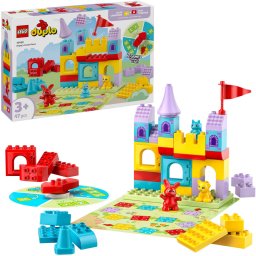 LEGO DUPLO Jocul de la castelul Saltaretei Numar piese 47 Varsta 3 + ani