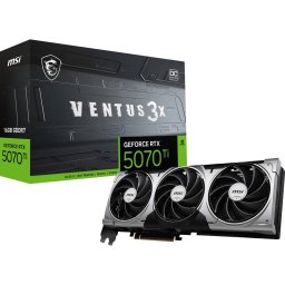 Placa Video MSI GeForce RTX 5070 Ti 16G VENTUS 3X OC DLSS 4