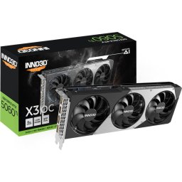 Placa Video INNO3D GeForce RTX 5060 Ti X3 OC 8GB GDDR7 128-bit DLSS 4.0