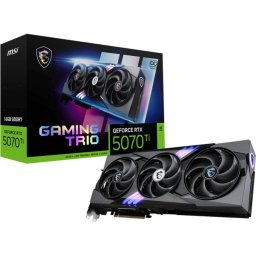 Placa video MSI GeForce RTX 5070 Ti GAMING TRIO OC, graphics card DLSS 4, 3x DisplayPort, 1x HDMI 2.1