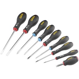 Surubelnita Stanley FATMAX screwdriver set, 9-piece black