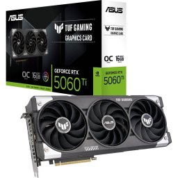 Placa Video ASUS GeForce RTX 5060 Ti TUF GAMING OC 16GB