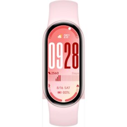 Bratara Fitness Xiaomi Smart Band 10, fitness tracker pink, TPU bracelet in Mystic Rose
