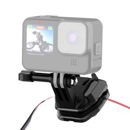 Suport Motocicleta PULUZ PU942B Windshield Mount Clip pentru Camere Video de Actiune Negru